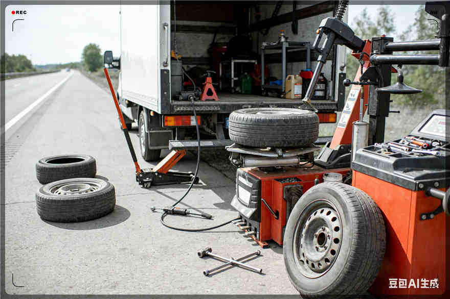 双流区扎胎道路救援-流动补胎